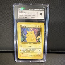 Pokémon Pikachu CGC Mint 9 Trading Card Game Classic 008/034 Holo 2023