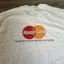Vintage Mastercard Debit Promo T Shirt Size Men’s XL Y2K Best Way To Pay 2000s