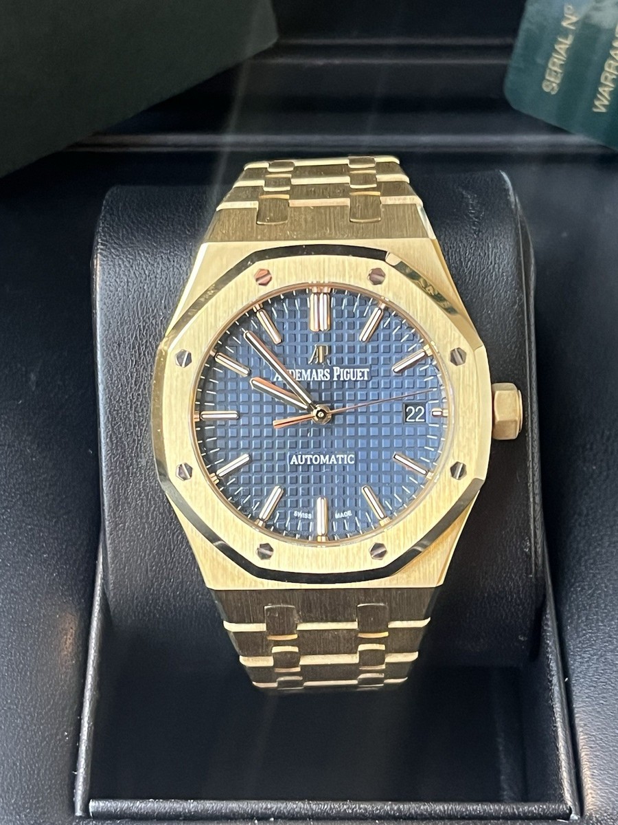 Audemars Piguet Royal Oak Blue Men's Watch