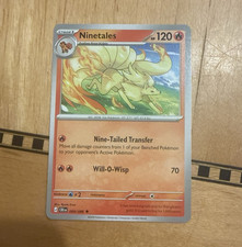 Nintendo Pokemon TCG Ninetales 009/066 Crimson Haze Holo Rare 120 HP EN 2026