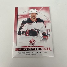 Cameron Butler 2024-25 Upper Deck SP Authentic Future Watch Red Card #155