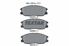 For Textar 2406801 brake pad set, disc brake 2406801 brake pads set front, fit