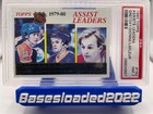 1980-81 Topps Wayne Gretzky/Marcel Dionne/Guy LaFleur Assists Leaders #162 PSA 7