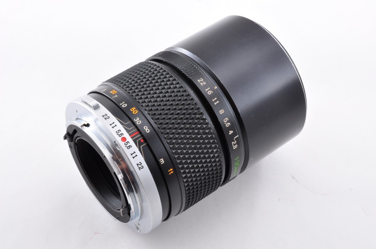 Exc+5] Olympus OM-System Zuiko MC Auto-T 135mm f2.8 Lens
