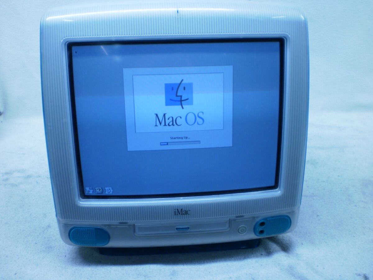 Vintage Apple Computer iMac G3 M4984 Blue Desktop, W/ AC | eBay Vintage Apple Computer iMac G3 M4984 Blue Desktop, W/ AC | eBay
