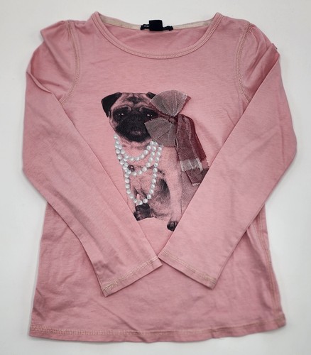 Gap Girl’s 100% Cotton Long Sleeve Top Size XS (4-5 Yrs) Pre-owned - Picture 3 of 11
