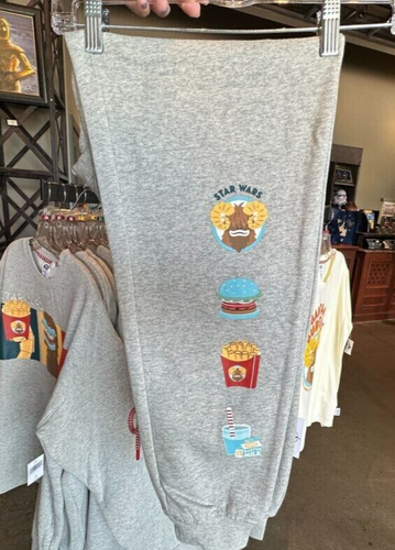 Disney Parks Star Wars Bantha Burgers Sweatpants Joggers Size XL