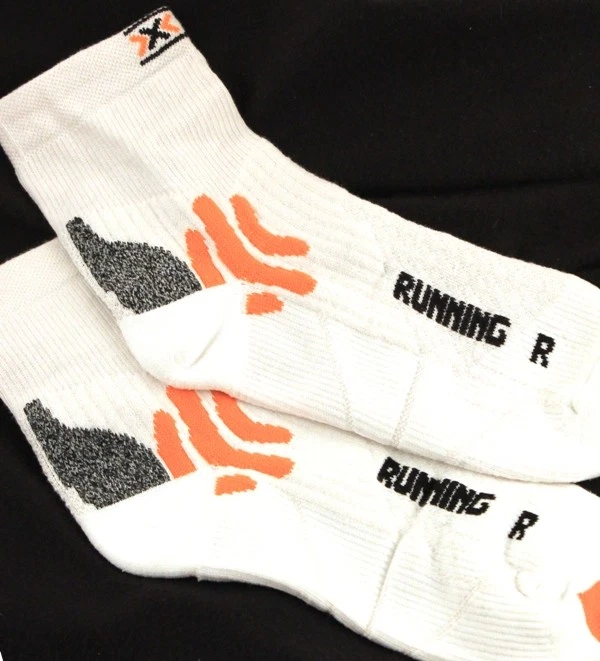 X SOCKS RUNNING MSRP 30 Run Sock Short US 3.5 6 EU 35 38 NEW 2 RIGHT SAMPLES