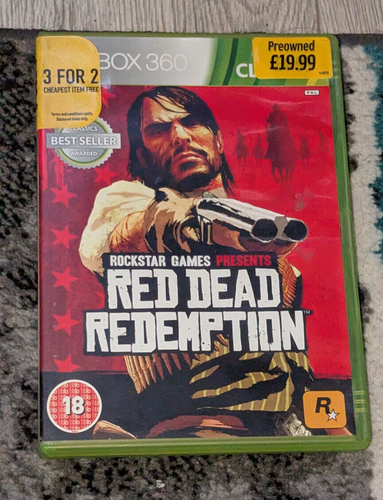 XBOX 360 Game Red Dead Redemption *Cheapest on ebay*Includes Map!