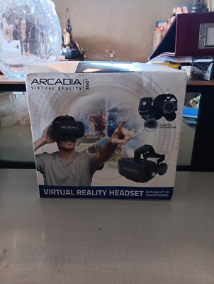 Emerge Arcadia 360 Virtual Reality Headset w/ Built In Headphones