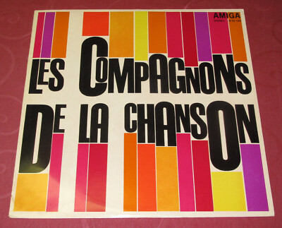 LP Les Compagnons de la Chanson   AMIGA 8 45 160