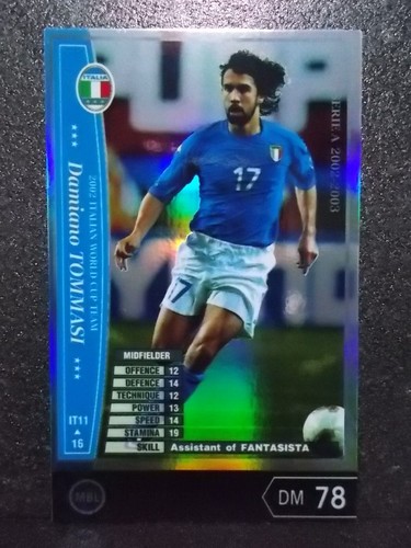 Panini Converted WCCF to FOOTISTA National Team Italy BAGGIO CANNAVARO - Picture 11 of 40