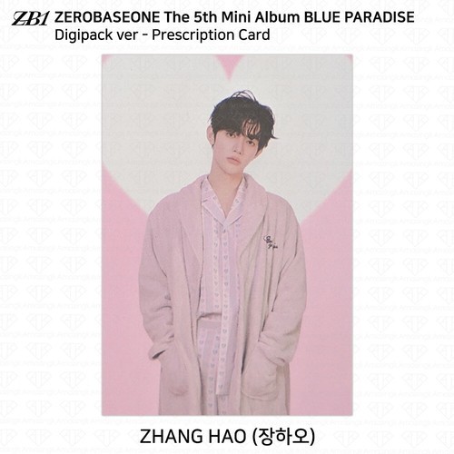 ZEROBASEONE ZB1 5th Mini Album Blue Paradise Official Photocard Digipack ver - Picture 39 of 114