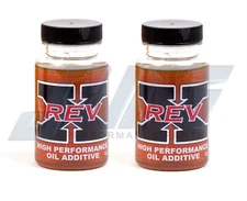 REV X Engine Oil Treatment (2) 4 oz For Powerstroke Cummins Duramax Turbo Diesel