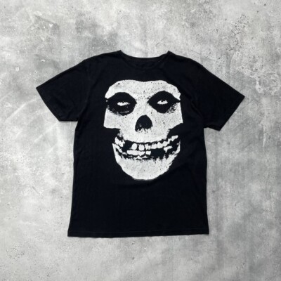 2017 Misfits Fiend Scull T Shirt Black Size M