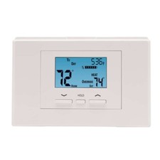 Heating and Cooling Touch Screen Programmable Thermostat
