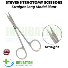 Stevens Tenotomy Scissors 11.5 cm Straight Long Blunt Blade Surgical Instruments
