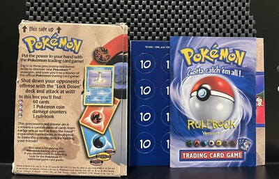 Wizards of the Coast Pokemon Fossil Lockdown Theme Deck (empty Box