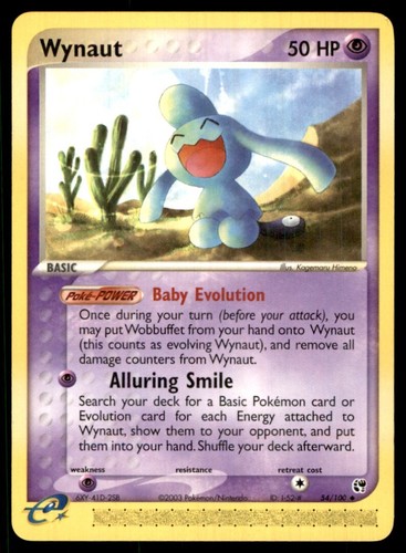 2003 EX - Sandstorm Wynaut Basic/Uncommon #54