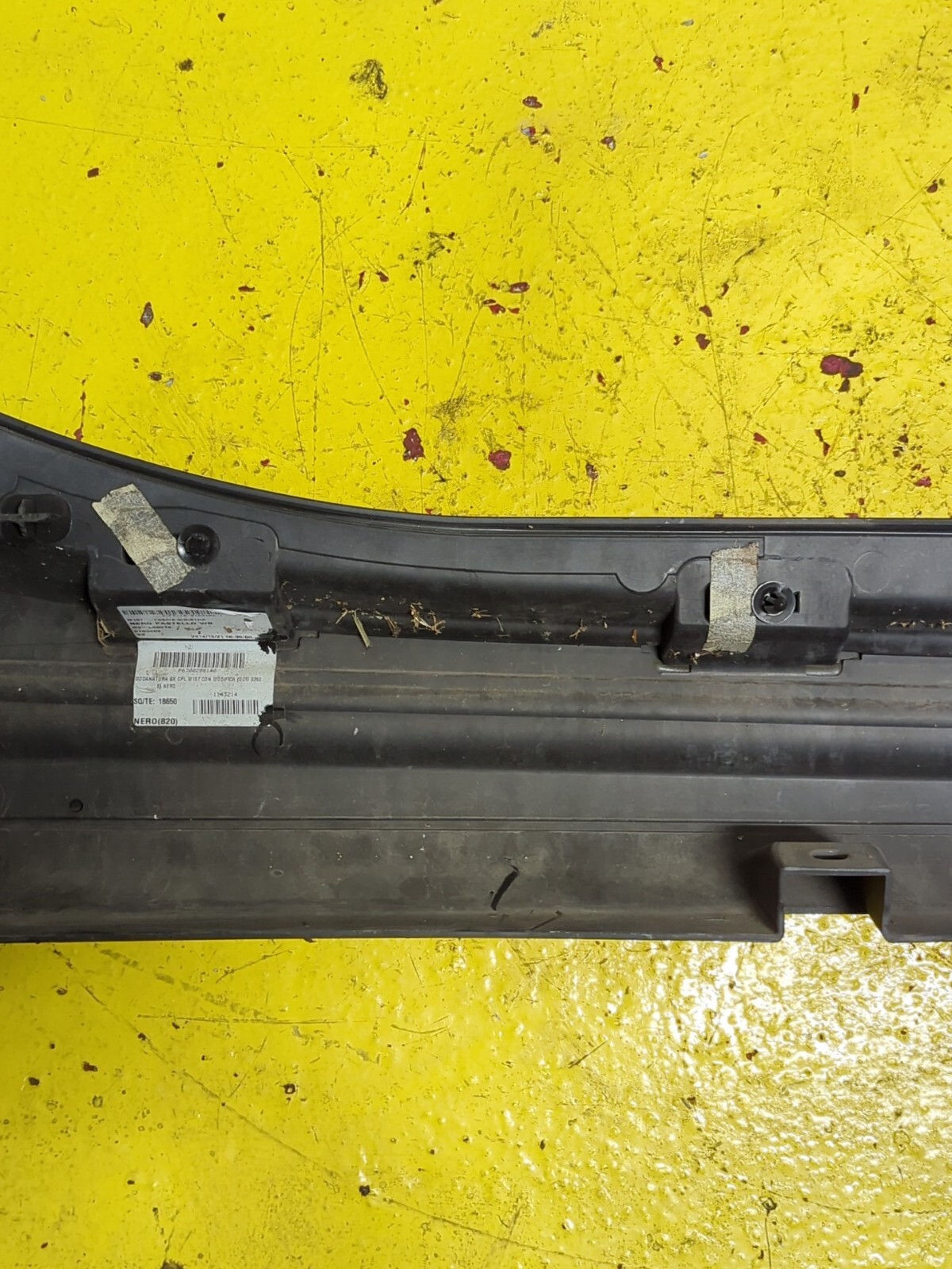 2014-2017 Maserati Ghibli S Q4 Left Side Skirt Moulding Trim Panel Black OEM