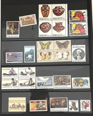 US Stamp 1977 Commemoratives Year Set, MNH F/VF (XG05) | eBay
