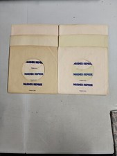 45 RPM 7" RECORD SLEEVES CO. SLEEVE 6 PACK SEE PHOTOS - Warner Reprise SLV146