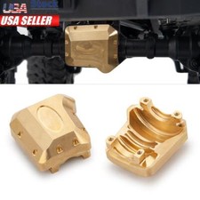 1/2PCS Brass Front Rear Axle Diff Cover for 1/10 TRX-4 RC Crawler Car Upgrades