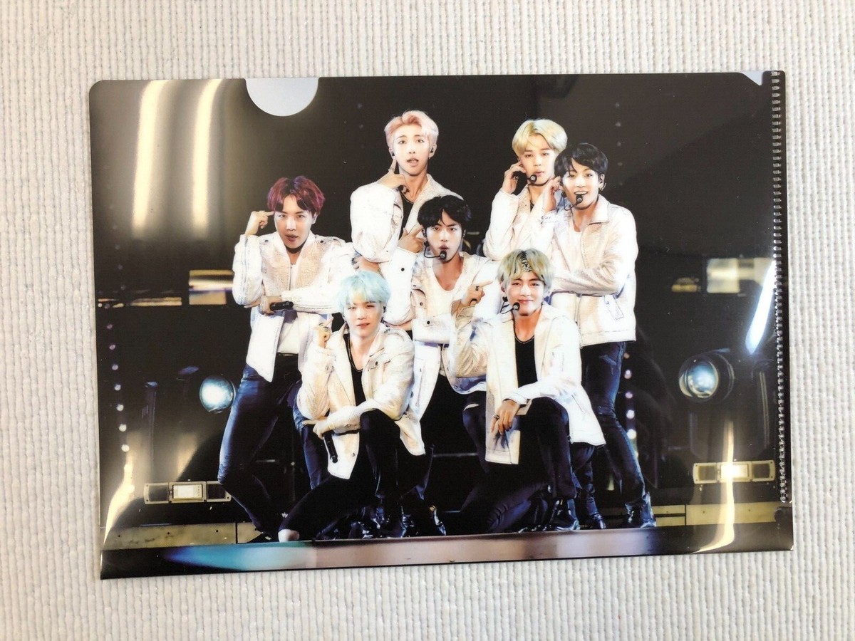 BTS 2017 WINGS TOUR IN JAPAN Kyocera Dome Official Clear File | eBay