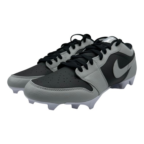 Nike Air Jordan 1 Low TD Shadow 2.0 Grey Football Cleat FJ6245-002 Men's Size 13 - Picture 2 of 8