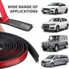 9.8FT Y-Shape Auto Rubber Car Windshield Roof Seal Noise Insulation Rubber Strip