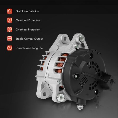 Alternator for Kia Sorento 2019-2020 Sedona 19-21 Cadenza 180A 12V CW 6-Groove - Picture 6 of 9