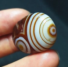 Rare 13.2G Natural Gobi Agate Eyes Agate/Stone Madagascar B1187