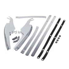 Windscreen Windshield Mounting Bracket For Harley Softail Fatboy FLS FLST 00-17