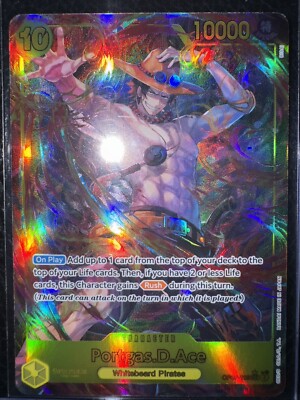 One Piece CCG OP07 500 Years In The Future Portgas D Ace SEC Alt