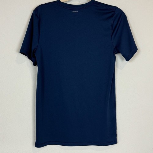 Adidas Navy Track Pants & Logo Climalite T-shirt L - Picture 11 of 13