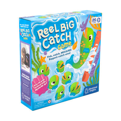 New - Educational Insights Reel Big Catch Game - Ages 3+ | 2-3 players