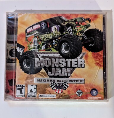 SEALED** Monster Jam Maximum Destruction - PC - Video Game
