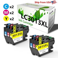 6PK replace for Brother LC3013 Ink Cartridge Color for MFC J690DW J895DW J497DW