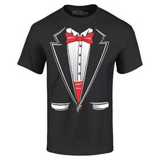 Classic Tuxedo T-shirt Costume Shirt