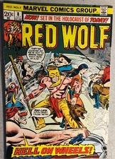 RED WOLF #8 (1973) Marvel Comics western FINE-