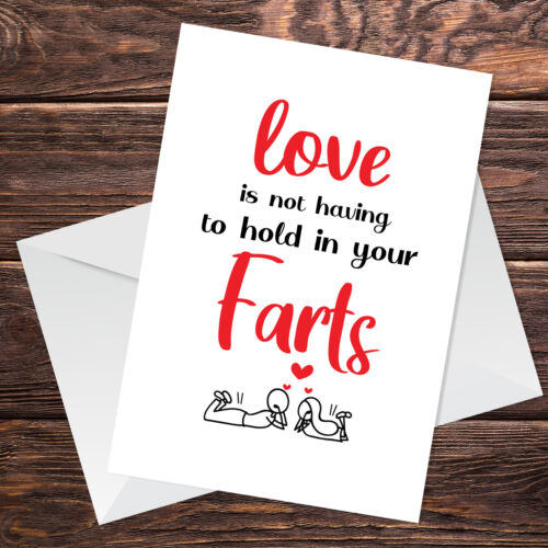 Funny Valentines Day Card Rude Anniversary Card For Boyfriend Girlfriend  Him Her 5056293540940 | eBay