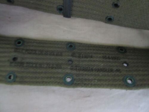 Original US Army Uniform Koppel Lochkoppel Depot Korea Vietnam Webbing Belt - Bild 2 von 6