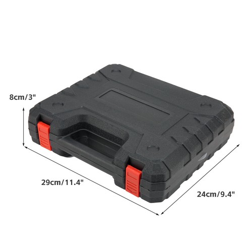Cordless Drill Brushless Electric Impact Driver Screwdriver Hammer 2 Battery Box - Picture 12 of 12