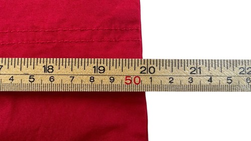 Chicos Capri Pants Crop Radiant Red Pockets Elastic Waist Womens Sz 1 (8-M) NWT - Picture 18 of 22