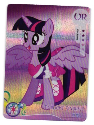 TWILIGHT SPARKLE UR YH-UR-090 Proxy My Little Pony CCG Card | eBay