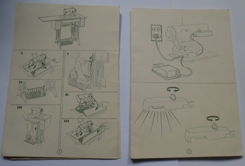 Original SINGER 194 Sewing Machine User Operator's Instruction Manual - Picture 3 of 4