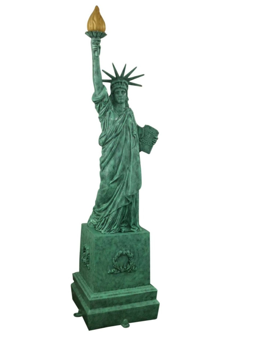 5 Feet Tall Statue of Liberty with Base Aluminum Statue | eBay