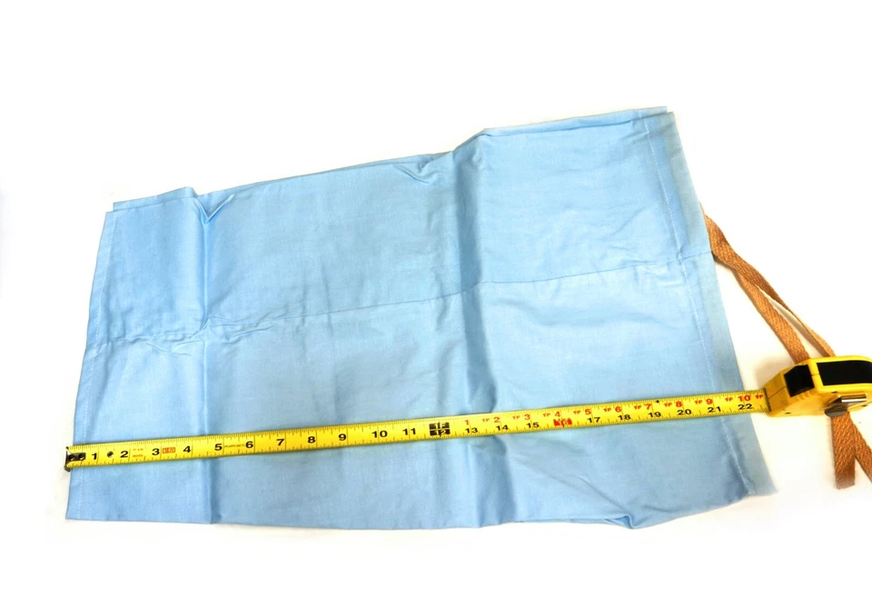 Fashion Seal 7837 Drawstring Pajama Shorts Mens, Lt Blue, Size M, PolyCotton x12 - Image 3 of 4