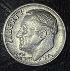 1963 D Roosevelt Dime 90% Silver 9