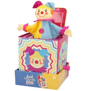 Classic Cute Traditional Clown Jack in the Box Toy Pop Up Musical Kids Childs | eBay